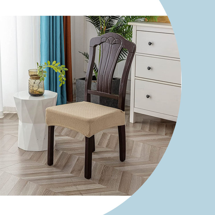 Latitude Run® Box Cushion Dining Chair Slipcover Wayfair